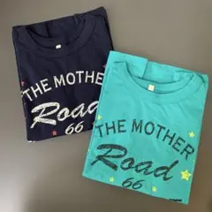 キッズＴシャツ　双子　2枚組　140