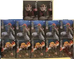 鬼滅の刃ラウンドワン限定フィギュア　煉獄杏寿郎　猗窩座　童磨