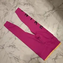 NIKE DRI-FIT タイツ ピンク Sサイズのサムネイル