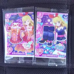 アイカツ！アンコール 星宮いちご セブン シール付属プロモカード2種