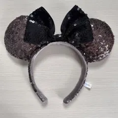 ディズニーカチューシャ スパンコール　ミニーマウス