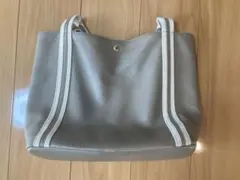 TOPKAPI ソフトシュリンク テープコンビ A4 トート バッグ　グレージュ