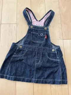 ミキハウス♡MIKIHOUSE オーバーオールスカート