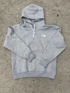 【人気】THE NORTH FACE バック スクエアロゴ パーカー グレー L