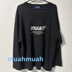 muahmuah スウェット ブラック 長袖のサムネイル