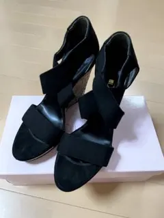 ダイアナ DIANA サンダル 23 ウェッジソール パイソン 厚底 ヒール11のサムネイル