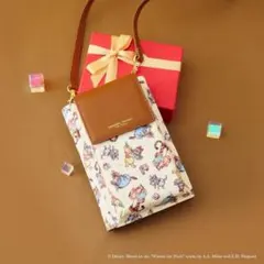 20％OFFサマンサタバサ【くまのプーさん】スマホショルダー新品Xmas