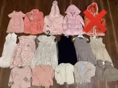 高級ブランド　女の子服まとめ売り　セレブ服　ガールズ　90〜110cm 新品多数