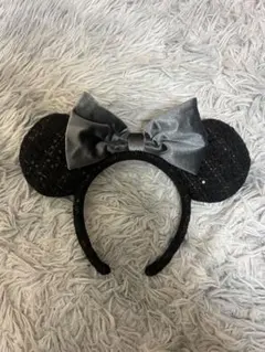 ディズニー ミニー カチューシャ ツイード