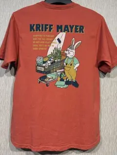 KRIFFMAYERキャンプラビット バックプリント半袖Tシャツのサムネイル