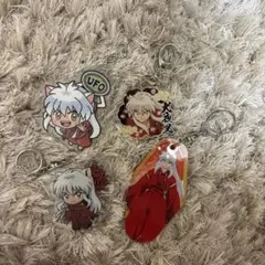 犬夜叉 アクリルキーホルダー セット ラバーキーホルダー