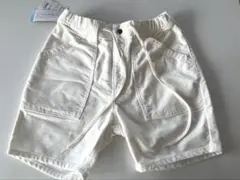 新品タグ付 Lee コーデュロイ ショートパンツ S 白のサムネイル