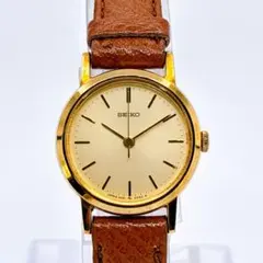 【極上美品】SEIKO 4N21-0040 1998年 レディース ゴールド