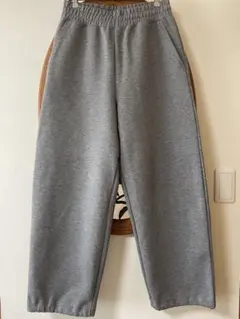 ユニクロシー　UNIQLOC スウェットワイドパンツ　S グレー　05