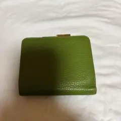 お値下げ　Salvatore Ferragamo 二つ折り財布 グリーンのサムネイル