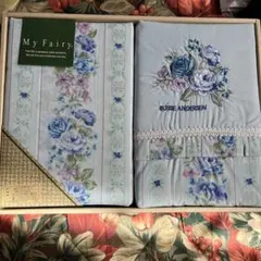 刺繍入り シングル布団カバー 掛け・敷きセット