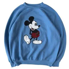 【白足ミッキー】古着 現行復刻 ディズニー スウェット キムタク 在原みゆ紀 白足ミッキー】古着 現行復刻 ディズニー スウェット キムタク