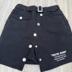 SISTER JENNI 黒スカート 160cm
