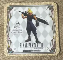 スクエニカフェ FF7R 限定 コラボ WOFF クラウド コースター FF7 ファイナルファンタジーVII クラウド コースター スクエニカフェ