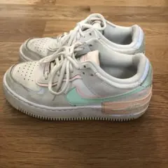 Nike Air Force 1 ホワイト/ミント/ピンク