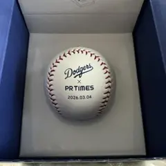 Dodgers × PR TIMES 記念ボール 新品