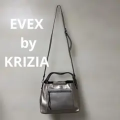 EVEX by KRIZIA★2way ハンドバッグ ショルダーバッグ 切替のサムネイル