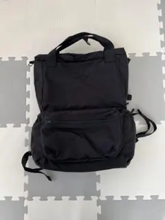 【新品・タグ付き】リトルウィークエンド マザーズバッグ リュック 黒 リトルウィークエンド Little Weekend マザーズバッグ 黒