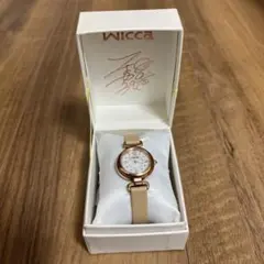 CITIZEN 腕時計 wicca ソーラーテック電波時計 ハッピーダイアリー