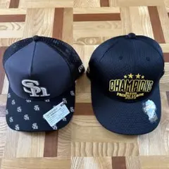 福岡ソフトバンクホークス⭐︎CAPセット/新品タグ付のサムネイル
