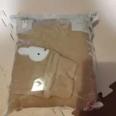 UNIQLOミッフィー ベージュフリースパジャマ 110cm