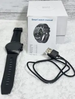 【極美品】Da Fit系スマートウォッチ Y03 Bluetooth通話 箱付