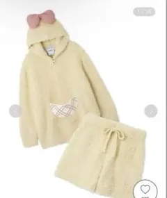 ジェラピケ　【ドラえもん】【レディース】ジェラートパーカ＆ショートパンツ　ドラミ