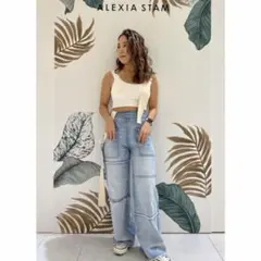 ALEXIASTAM デニムパンツ Mサイズ アリシアスタンのサムネイル