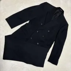 【極美品】フォーマル 冠婚葬祭 ダブル セットアップ