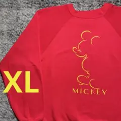 ヴィンテージ　ディズニー　90's USA製　ミッキー　古着　スウェット　XL