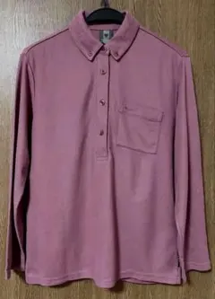 NIKE GOLF ボタン付き長袖ポロシャツ　レディース M