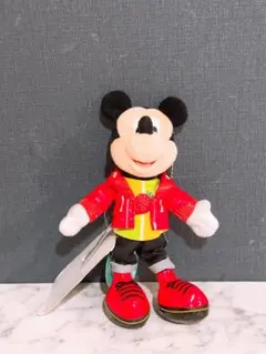 ミッキー ぬいぐるみバッジ