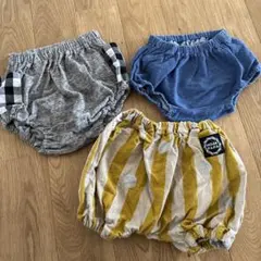 ベビー用パンツ3点セット　ホットパンツ