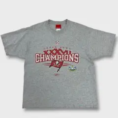【は】00s 古着 Reebok NFL スーパーボウル 記念プリントＴシャツのサムネイル
