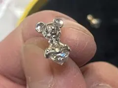 【レア】70‘s ヴィンテージ・ミッキー　メキシコシルバーブローチ／ペンダント レア】70's ヴィンテージ・ミッキー メキシコシルバーブローチ