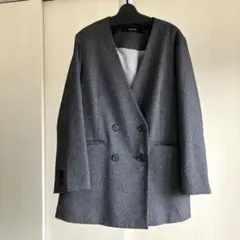 JOURNAL STANDARD ノーカラージャケット ネイビーのサムネイル
