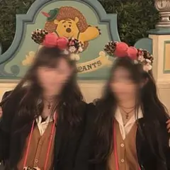 ヒョウ柄 ミニー カチューシャ