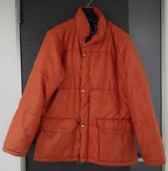 80年代製THE NORTH FACEビンテージダウンジャケット　オレンジ　М