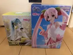 初音ミク ぬーどるストッパーフィギュア カナリア 桜ミク BANPRESTO