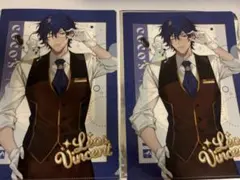 にじさんじ　ココスコラボ　クリアファイル　レオス•ヴィンセント