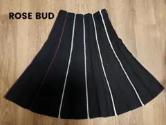 ROSE BUD ☆リバーシブル 膝丈スカート☆