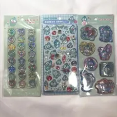 え*り様 ハンギョドン　シール　3枚セット（ボンボンドロップ・おはじき・ウォータ
