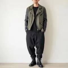 新品に近い／岩田剛典／XLサイズ／グラムglamb／レザージャケット／ライダース 新品に近い／岩田剛典 着用／定価58850円／グラム glamb／グランジ系