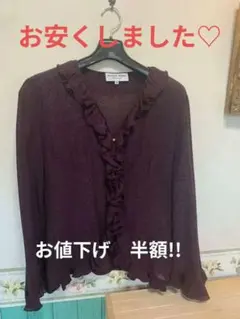 HANAE MORI ドレス ニットボレロのサムネイル