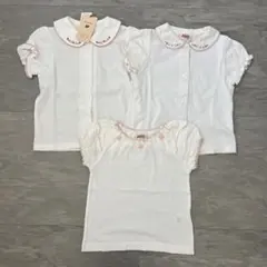 新品含 Souris スーリー 半袖 インナー 90cm